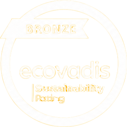 EcoVadis bronze sustainability rating